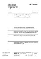 Preview UNE-EN 60684-1:1996 7.11.1996