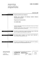 Standard UNE-EN 60923:2006 27.9.2006 preview