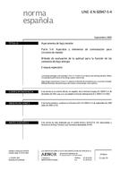 Standard UNE-EN 60947-5-4:2005 7.9.2005 preview