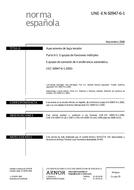 Standard UNE-EN 60947-6-1:2006 29.11.2006 preview