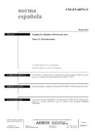 Preview UNE-EN 60974-11:2011 16.3.2011