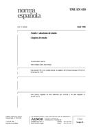 Standard UNE-EN 610:1996 22.4.1996 preview