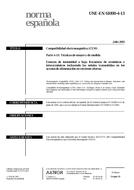 Preview UNE-EN 61000-4-13:2003 30.7.2003