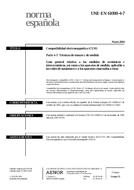 Standard UNE-EN 61000-4-7:2004 28.5.2004 preview