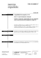 Standard UNE-EN 61000-5-7:2002 22.10.2002 preview
