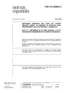 Standard UNE-EN 61008-2-1:1996 21.5.1996 preview