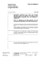 Standard UNE-EN 61009-2-1:1996 24.5.1996 preview