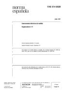 Standard UNE-EN 61028:1997 15.7.1997 preview