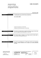 Standard UNE-EN 61071:2007 28.11.2007 preview