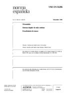Standard UNE-EN 61206:1996 2.12.1996 preview