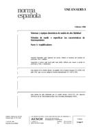 Standard UNE-EN 61305-3:1998 18.2.1998 preview