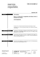 Preview UNE-EN 61340-5-2:2002 25.9.2002
