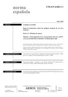 Preview UNE-EN 61482-1-1:2010 19.5.2010