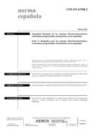 Standard UNE-EN 61508-2:2011 30.3.2011 preview