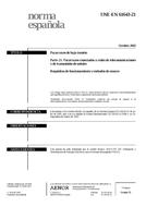 Standard UNE-EN 61643-21:2002 28.10.2002 preview
