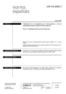 Standard UNE-EN 62005-7:2005 11.5.2005 preview