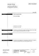 Standard UNE-EN 62314:2007 27.6.2007 preview