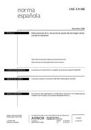Standard UNE-EN 680:2006 29.11.2006 preview