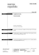 Standard UNE-EN 695:2006 8.2.2006 preview