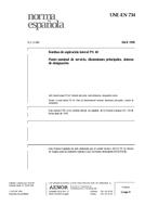 Standard UNE-EN 734:1996 22.4.1996 preview