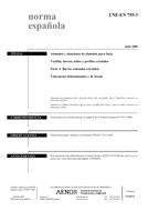 Standard UNE-EN 755-3:2009 1.7.2009 preview