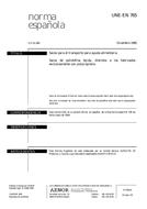Standard UNE-EN 765:1995 29.12.1995 preview