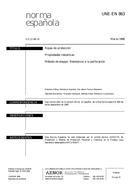 Standard UNE-EN 863:1996 5.3.1996 preview