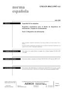 Standard UNE-EN 894-2:1997+A1:2009 15.7.2009 preview