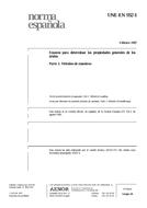 Standard UNE-EN 932-1:1997 10.2.1997 preview