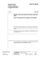 Standard UNE-EN 993-16:1996 15.7.1996 preview
