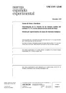 WITHDRAWN UNE-ENV 12140:1997 31.12.1997 preview