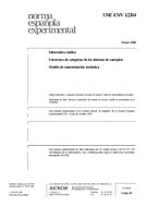 Preview UNE-ENV 12264:1998 18.5.1998