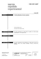 WITHDRAWN UNE-ENV 14237:2003 24.1.2003 preview