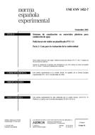WITHDRAWN UNE-ENV 1452-7:2001 30.11.2001 preview