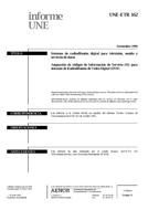 Standard UNE-ETR 162:1999 29.11.1999 preview