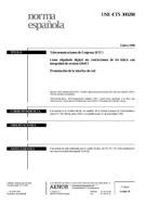 Standard UNE-ETS 300288:1999 11.1.1999 preview