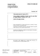 Standard UNE-ETS 300453:1997 20.11.1997 preview