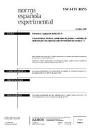 Standard UNE-I-ETS 300235:1999 25.10.1999 preview