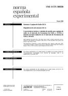Standard UNE-I-ETS 300330:1999 28.5.1999 preview