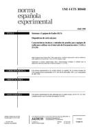 Standard UNE-I-ETS 300440:1999 19.4.1999 preview