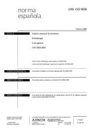 WITHDRAWN UNE-ISO 6658:2008 6.2.2008 preview