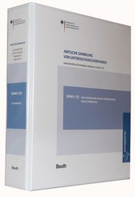 Publications  Loseblattwerk; Amtliche Sammlung von Untersuchungsverfahren nach § 64 LFGB, § 38 TabakerzG, § 28b GenTG; Band II (B) Verfahren zur Probenahme und Untersuchung von Bedarfsgegenständen 1.8.2023 preview