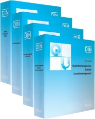 Preview  Loseblattwerk;  Qualitätsmanagement - Statistik - Umweltmanagement. Teil A, Teil B/C, Teil D und Teil E; Anwendungshilfen und Normensammlungen Teil A: Anwendungshilfen und Sammlung der übergreifenden Normen zum Qualitäts 1.8.2019
