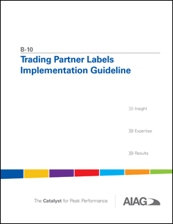 Publications AIAG Trading Partner Labels Implementation Guideline 1.6.2004 preview