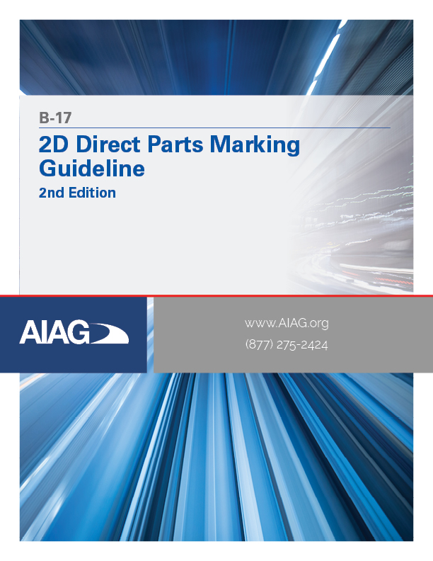 Preview  2D Direct Parts Marking Guideline 1.7.2009