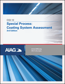 Publications AIAG Special Process: Coating System Assessment 3rd Edition 1.7.2020 preview