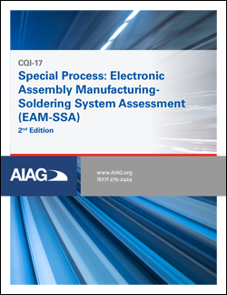 Publications AIAG Special Process: Electronic Assembly Manufacturing-Soldering 1.8.2021 preview