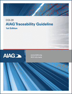 Preview  AIAG Traceability Guideline 1.12.2018