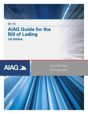 Publications AIAG Standardized Bill of Lading 1.1.2008 preview