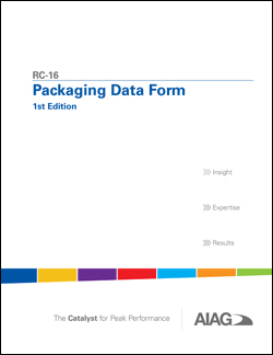 Publications AIAG Packaging Data Form 1.4.2014 preview
